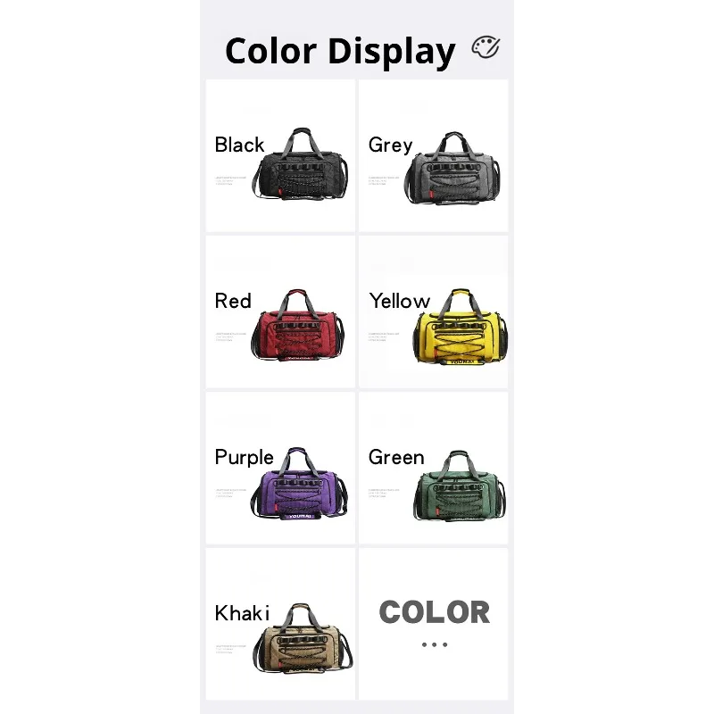 2026 Womens Travel Bag Foldable Handheld Large Capacity Short Business Trip Luggage Storage for Bag Swimming Yoga Fitness