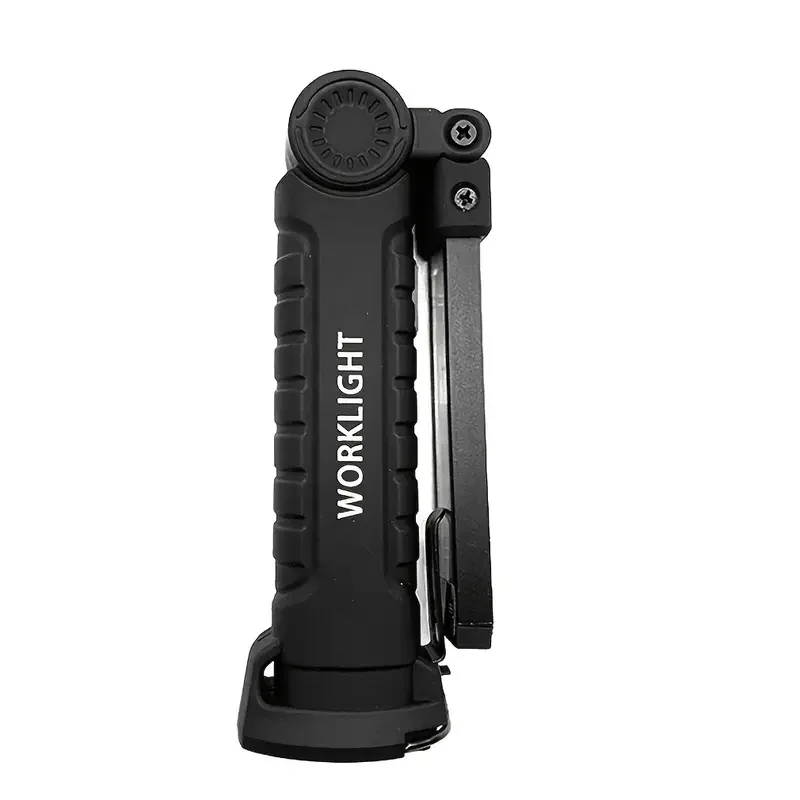 

Multifunctional Professional Flashlight, Work Light, For Automotive Repair Hand Rechargeable 360 Degree Rotating Light Magnet Ca