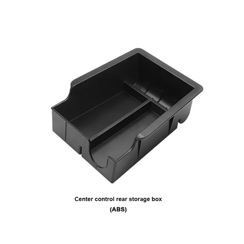 Reposabrazos de consola central delantera/trasera de coche, caja de almacenamiento oculta para Tesla Model 3/ Y 2021, caja Interior de coche,