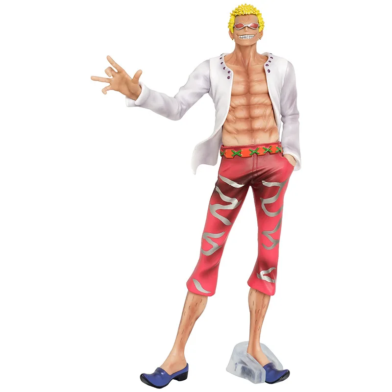 

Anime One Piece Donquixote Doflamingo Standing Posture Action Figure Pvc Model Statue Doll Toy Desk Decor Collection Gifts Boxed