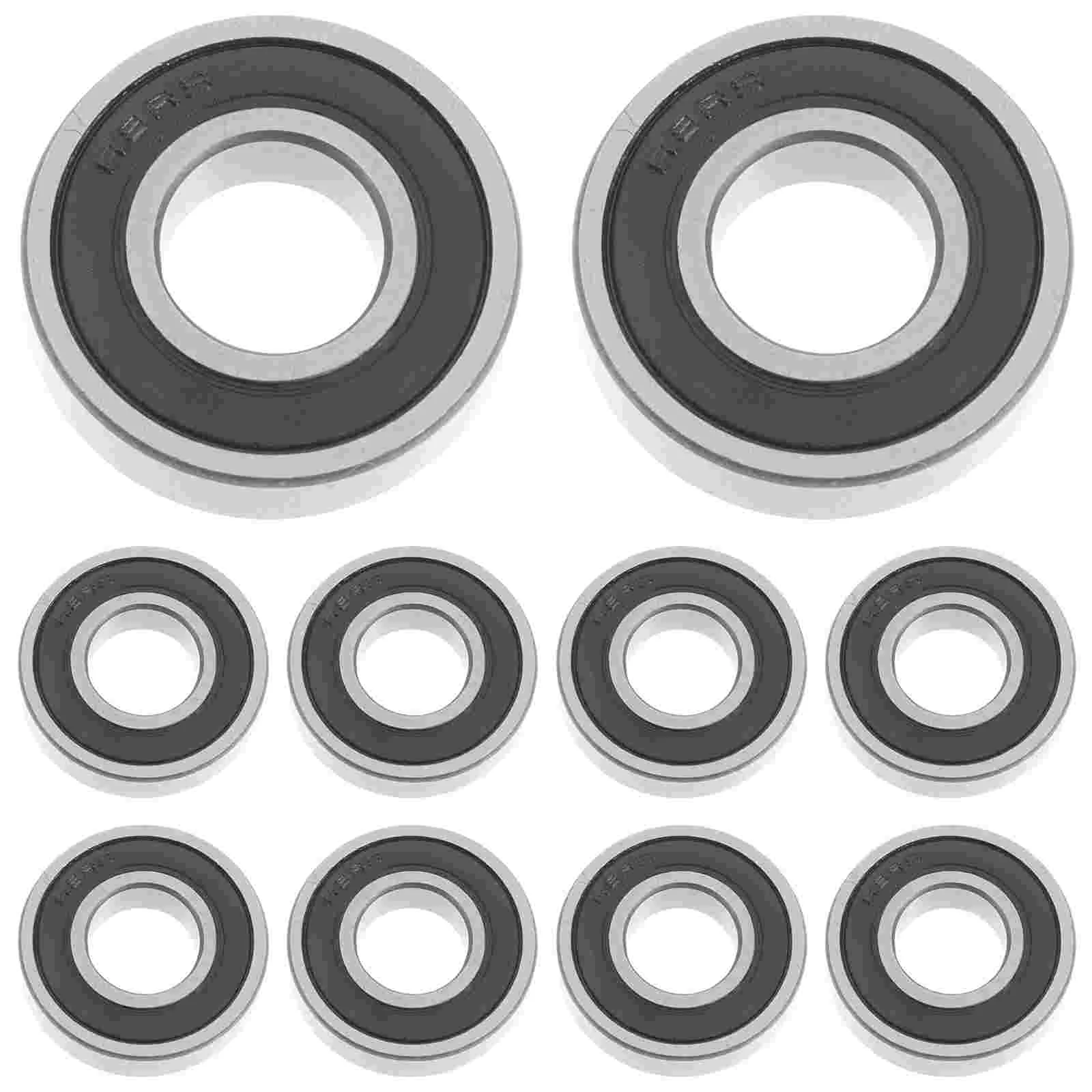 10 Pcs R82rs Bearing Deep-groove Ball Bearings Wheel Small Roller Bones Kit Steel Skate