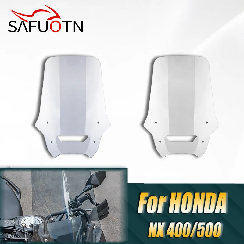 

Motorcycle Windshield Windscreen Wind Deflector for Honda NX400 NX500 NX 500 2024 2025 Wind Screen Shield Accessories