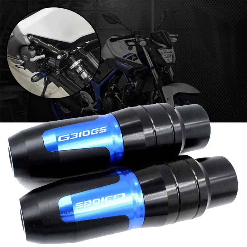 For BMW G310R G310GS G 310 GS/R 2017-2019 2020 Motorcycle CNC Accessoires Falling protection Exhaust Slider Crash Pad Protector