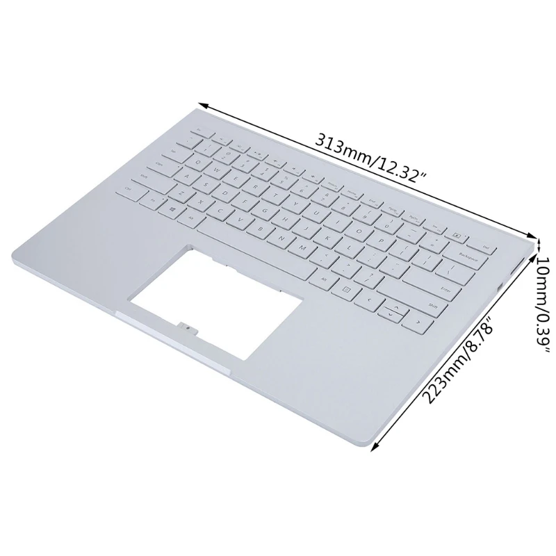 Imagem -04 - para Microsoft-surface Book 1st 1703 1704 1705 1706 Case Teclado Base Substituir Peças de Teclado Escudo