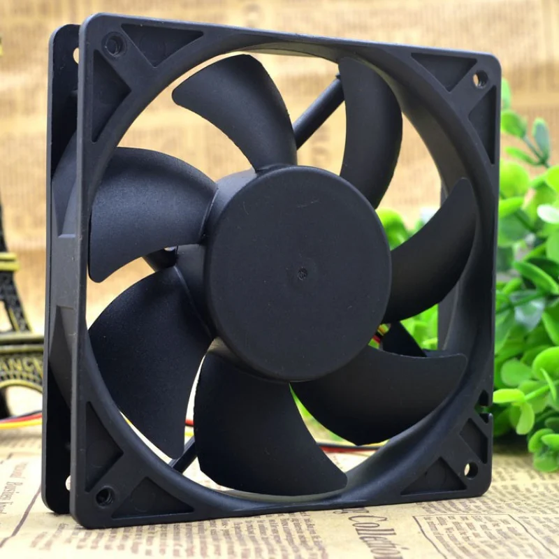 PMD1212PTB3-A 12V 6.5W 12025 12cm 3-Wire Cooling Fan PMD1212PTB3 A