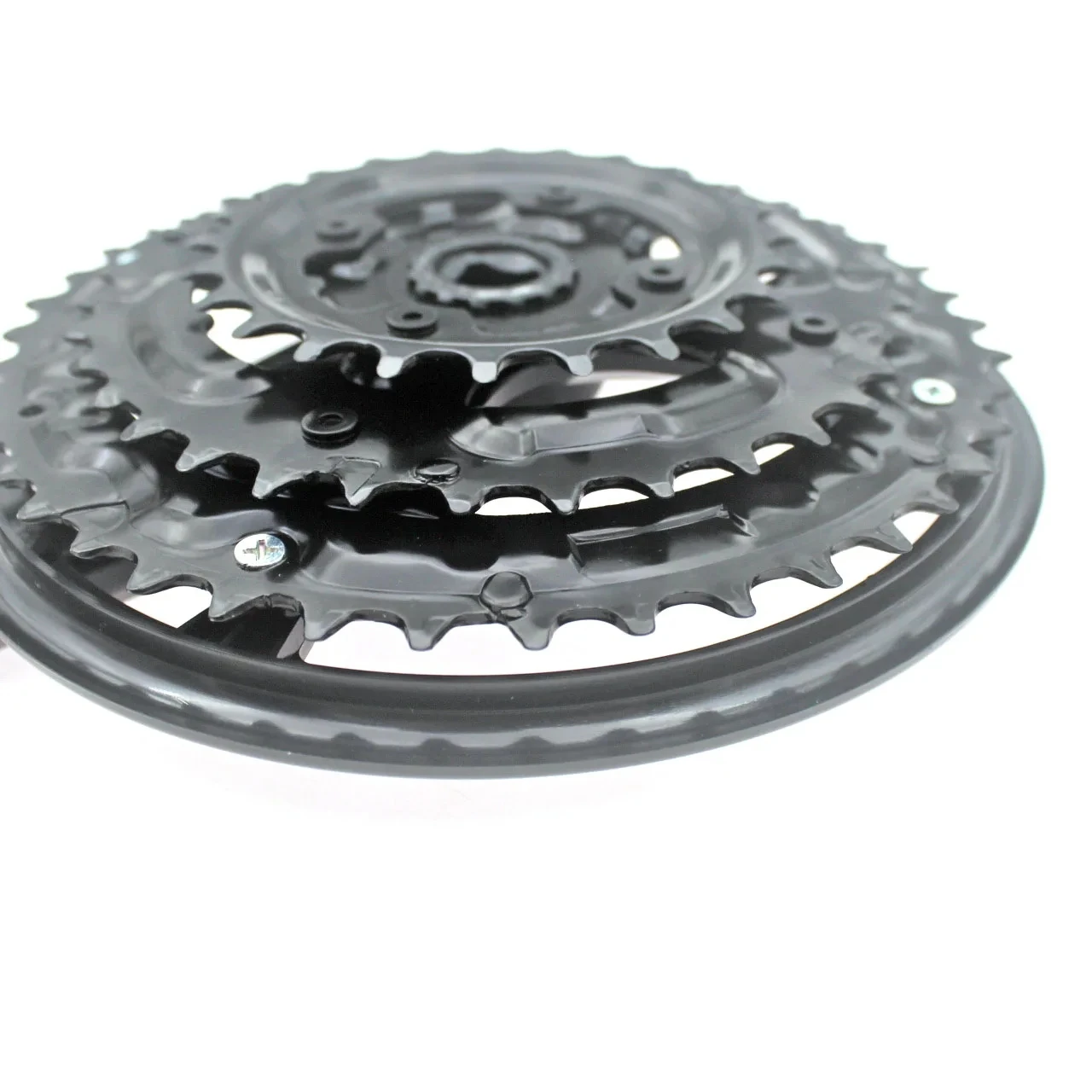 24/34/42T Chainring MTB Mountain Bike Crankset 7/8/9 Speed 170mm Aluminum Alloy Crank Diamond Hole Sprocket