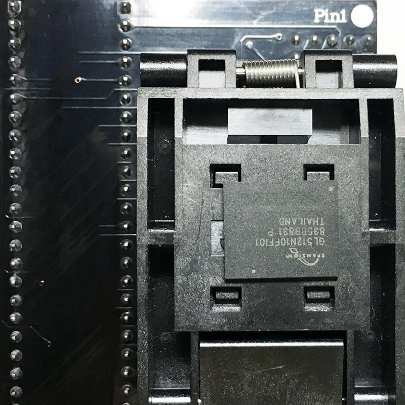 1 Set BGA64 Adapter Burning Seat For RT809H Programmer RT-BGA64-01 V2.0 Socket 4Pcs Limiter Frame 2 Bottom Plate Easy Install