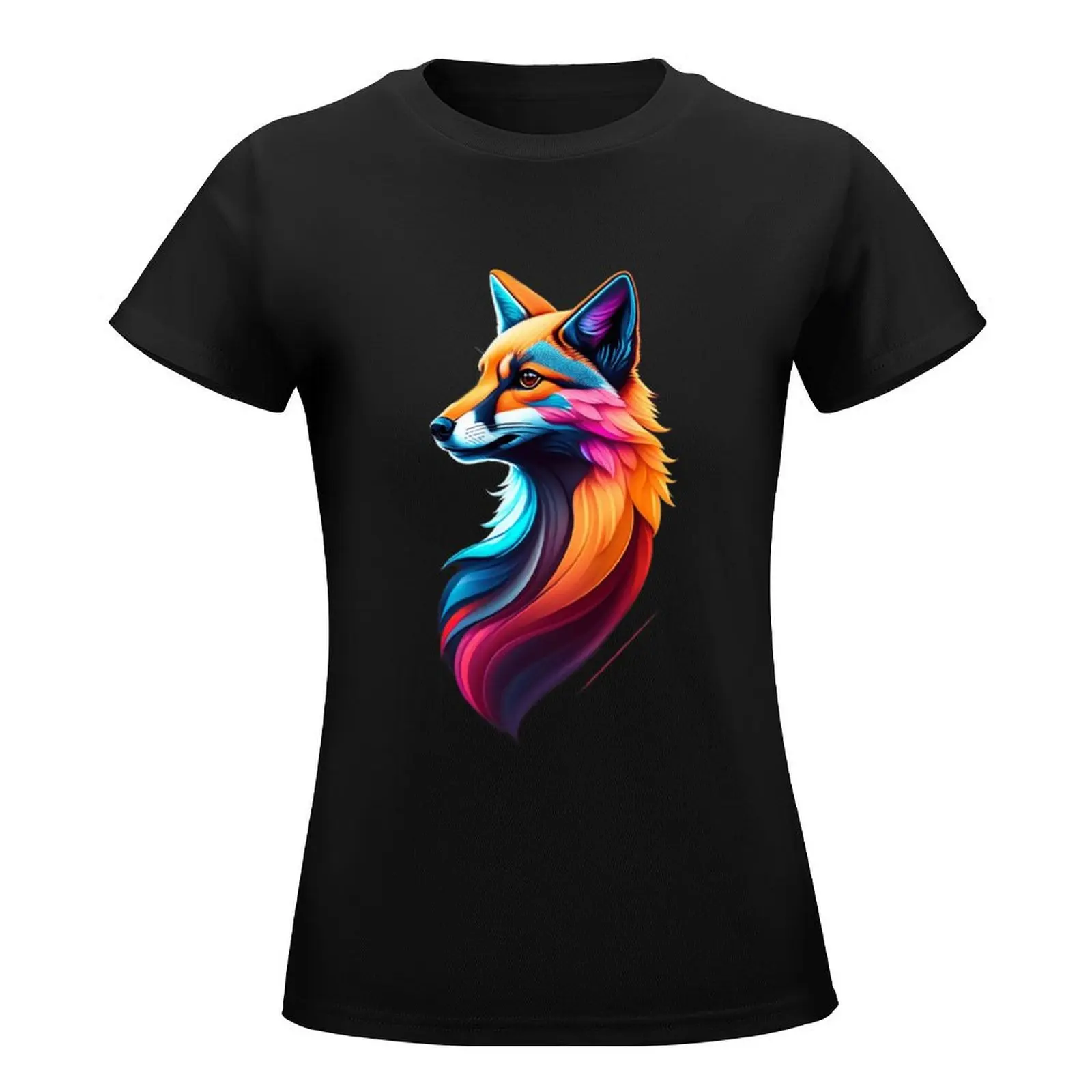 What Does The Fox Say T-Shirt new edition sublime Female clothing plus sizes Woman fashion