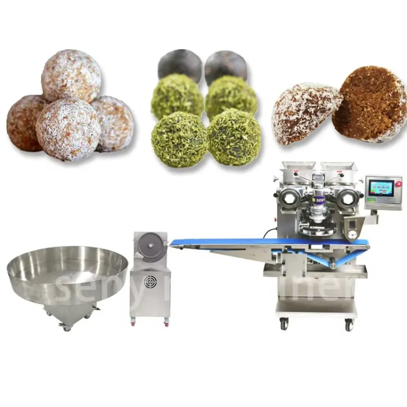 Factory Price Small Protein Ball Machine Bliss Roller Coconut Rounder Tamarind Maker Date Ball Energy Bites Making Machine