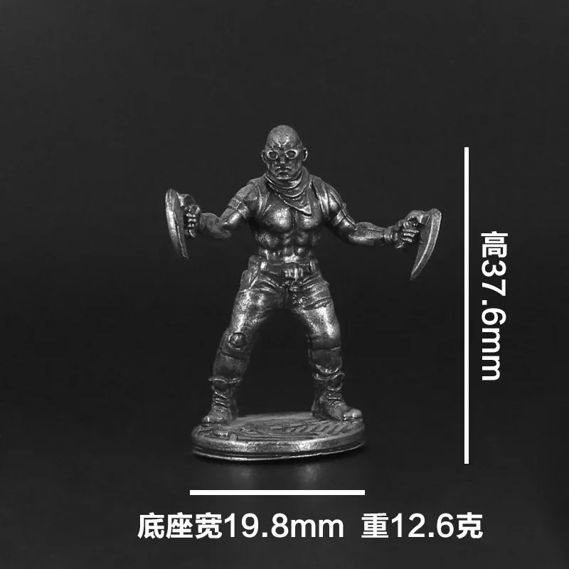 World War II Soldier Model Action Figures Board Game Piece Ornament Accessories Toys Children Gifts Miniature Craft Model Decor