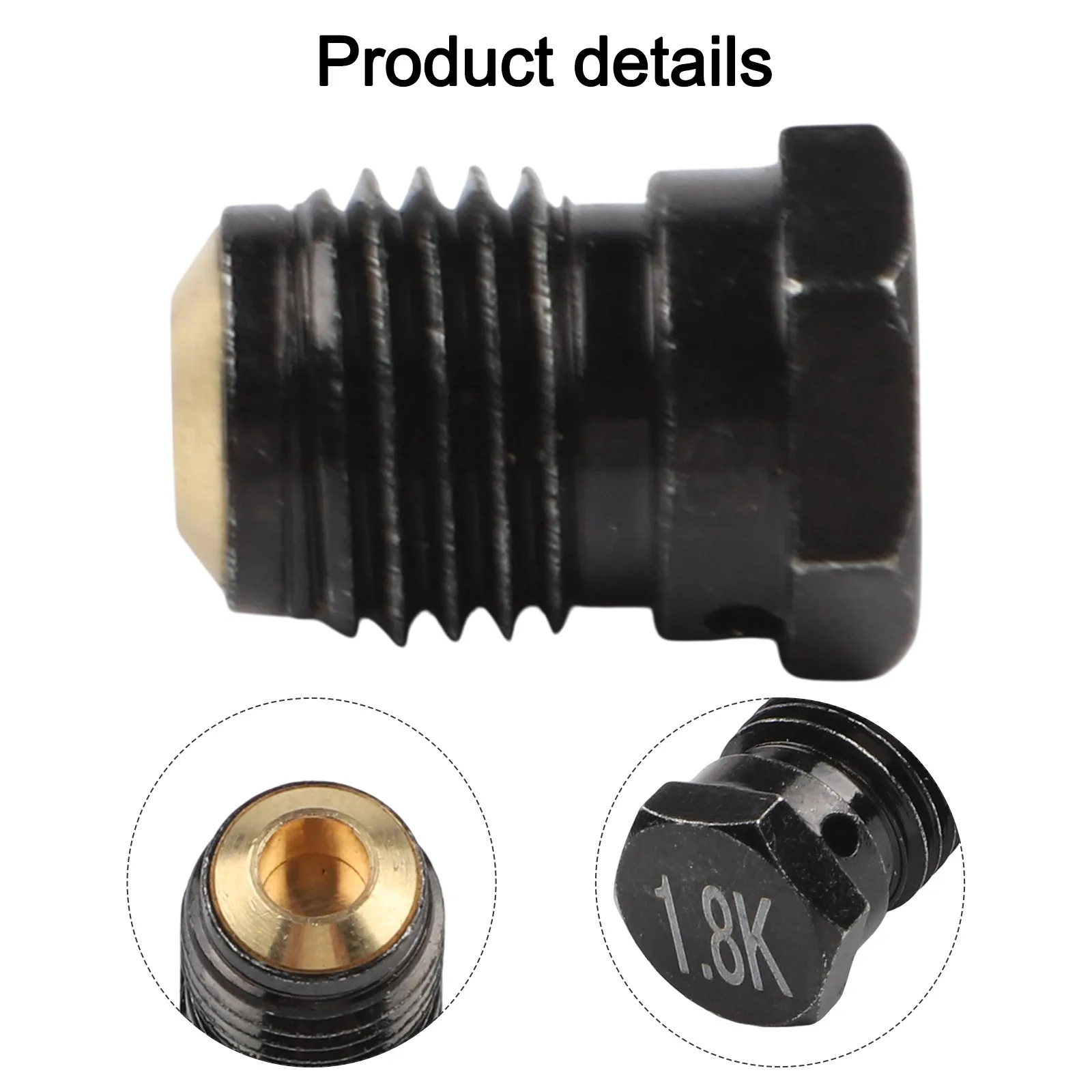Burst Disk Set for HPA Tank Regulator 1.8K 3K 5K 6K 7.5K Pressure Release Component for High Pressure Air Systems