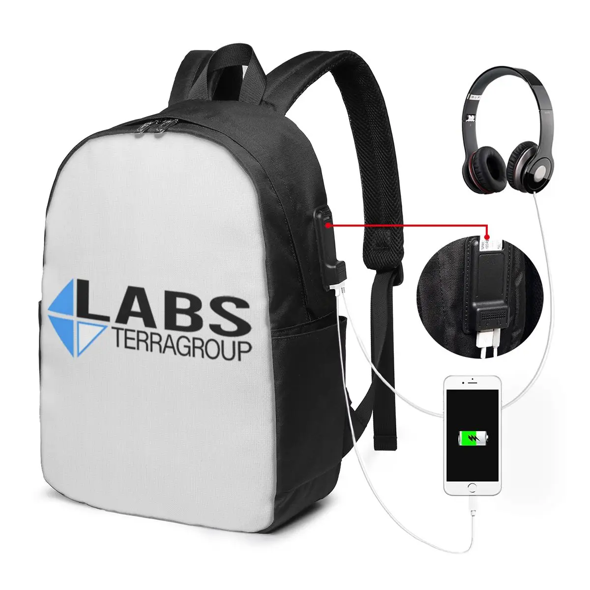 

Terragroup Labs Escape From Tarkov Backpack Travel Notebook Bag Computer College Student School Bag Laptop Shoulder Bags