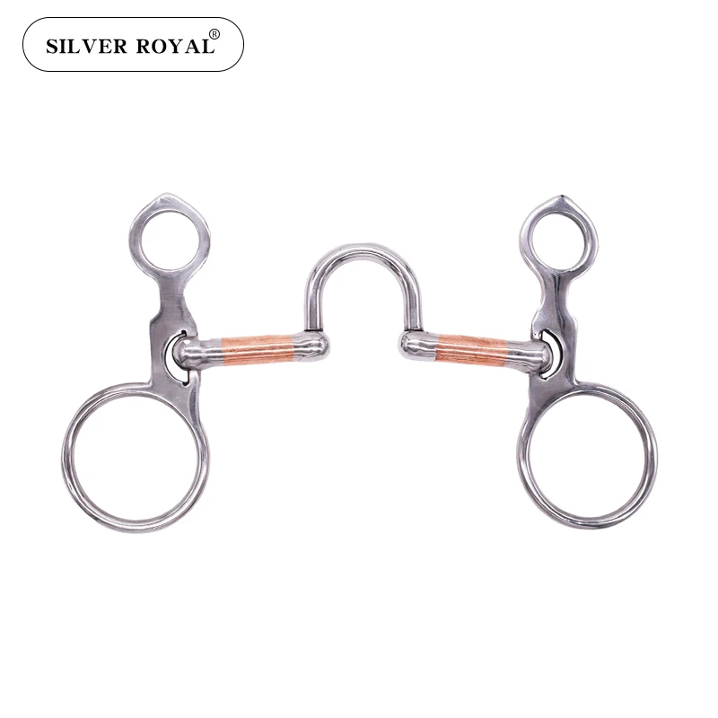 english-h-bit-with-copper-core-equestrian-bit-dressage-bit