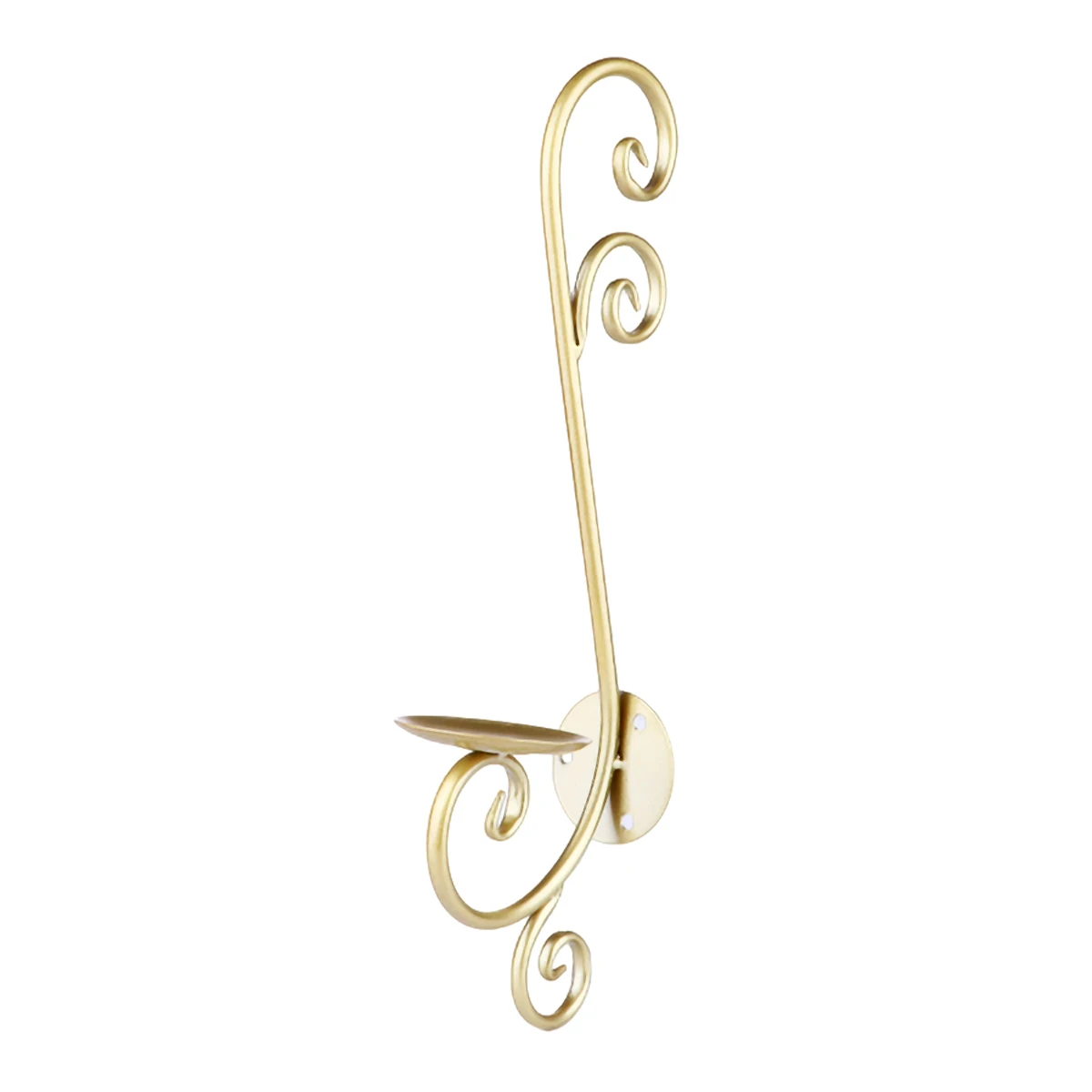 

1 Pc Unique Geometric Painted Iron Candlestick Hanging Candle Holder For Christmas Wedding Decor
