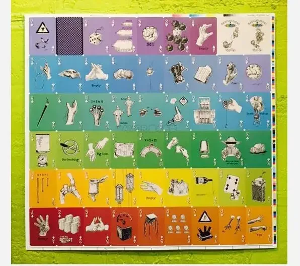 Mágico sabe cartas de jogo (espectro) baralho mágico truques de magia incrível close-up magie truque magia adereços mágicos cartões