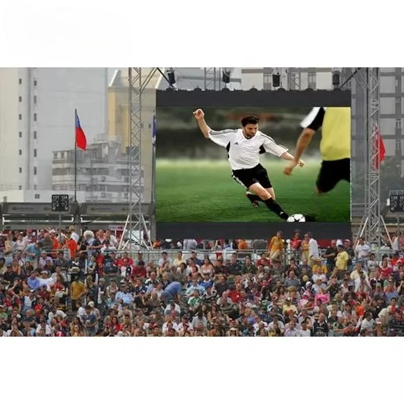 Yake Outdoor Full Color HD LED Display with 5000cd Brightness 5-Year Warranty CE Certified for Advertising Education Gymnasiums