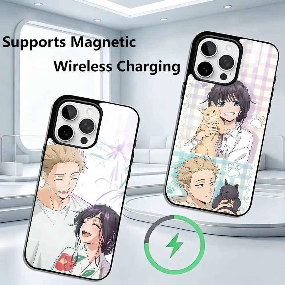 

R-Rintaro Tsumugi K-Kaoruko Waguri Phone Case For iPhone17,16,15,14,13,12,11 Plus,Pro Supports Magnetic Wireless Charging