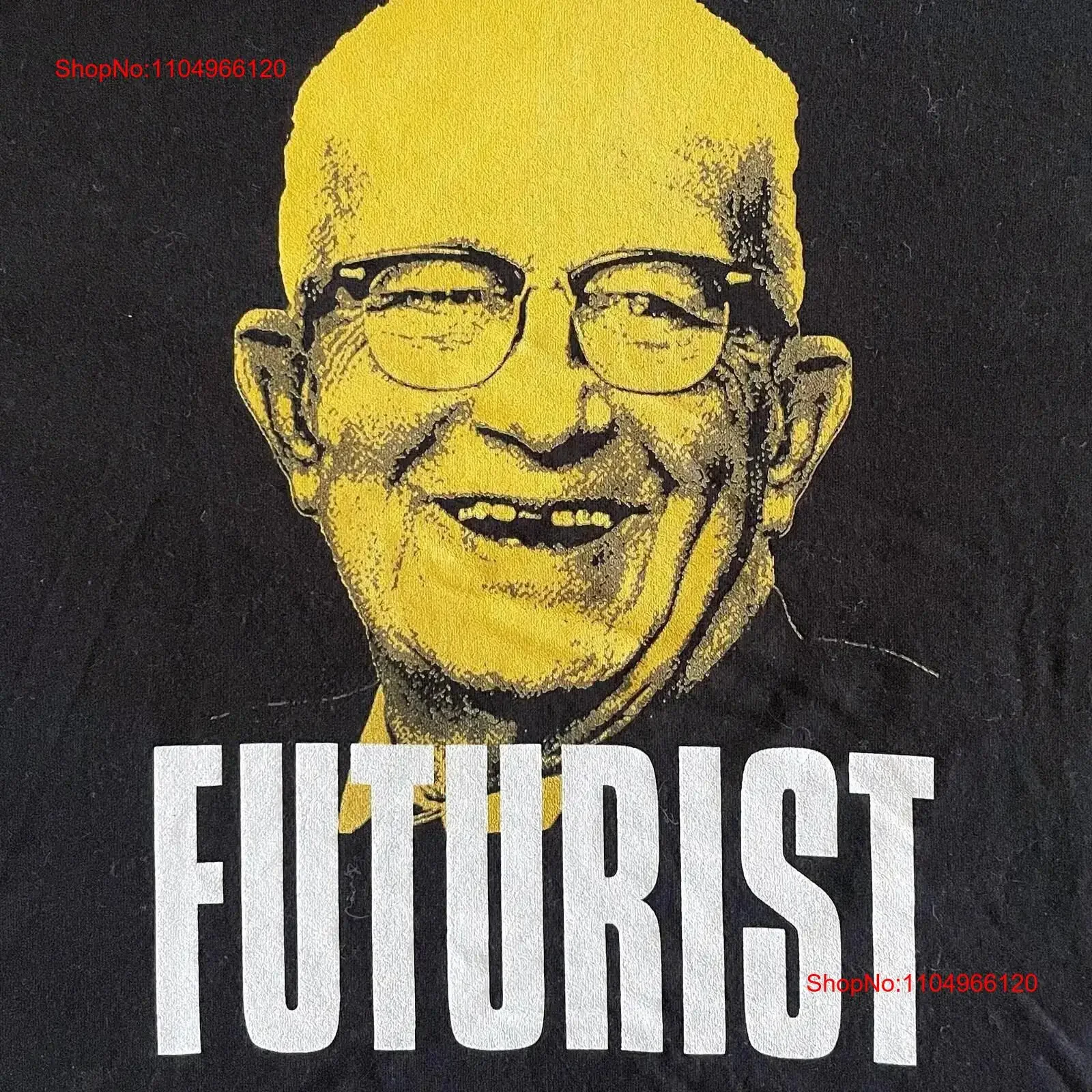 Archetype 3 Buckminster Fuller Futurist Tailliertes Herren-T-Shirt Next Level 3600 Vintage Washed Top für den täglichen Gebrauch mit Grafik