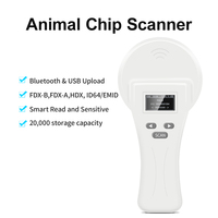 134.2KHz 125Kh RFID Handheld Animal EM4305 Ear Tag Reader FDX-A FDX-B ISO11784 11785 Pet Microchip Scanner