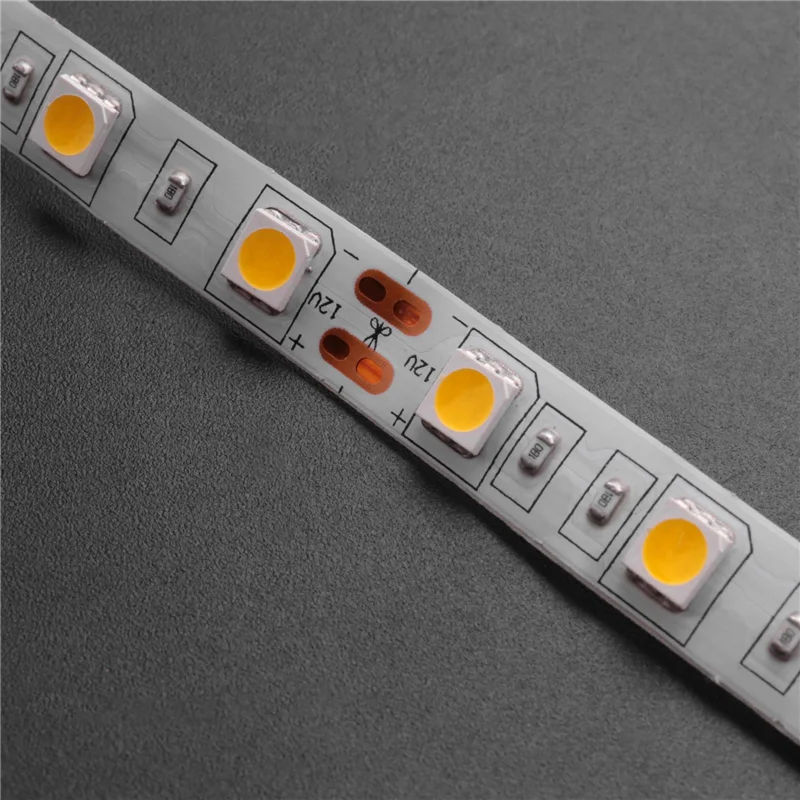 ABUP-8X 5M 300 Warm White LED 5050 SMD Flexible Light Lamp Strip 12V DC Home Club