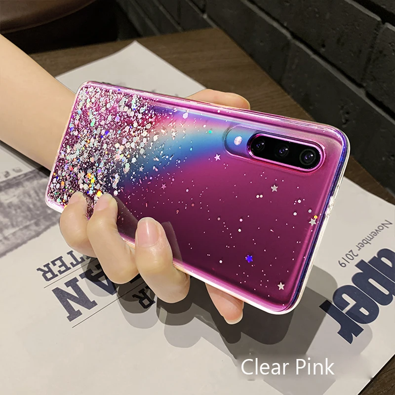 For Redmi Note 8 Pro Glitter Sequins Case For Xiaomi Mi 10 A3 A2 8 9 Lite 9T CC9 Pro Redmi Note 8T 8A 7A note 9s 7 Pro F1 Cover