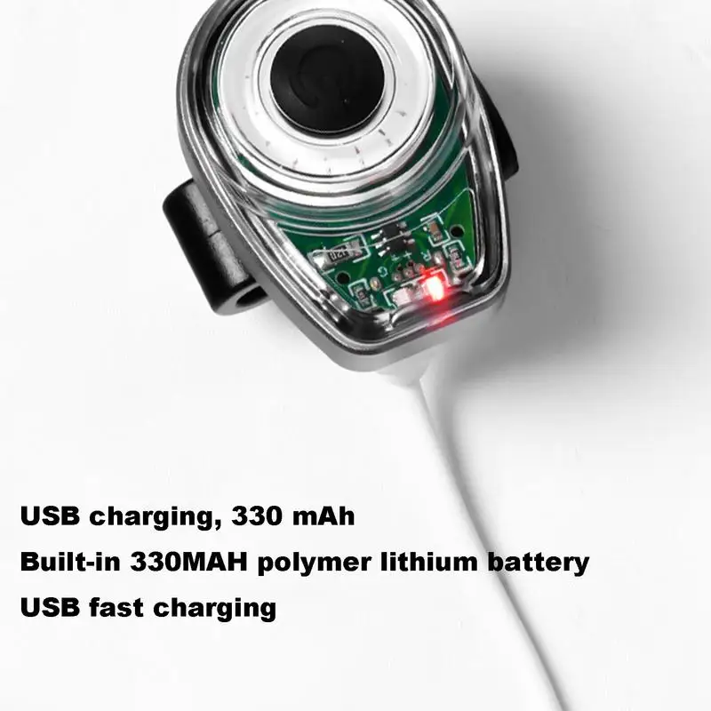 

Cycling Brake Light USB Rechargeable Cycling Tail Light 6 Light Mode Options Safety Brake Taillight IPX6 Water Resistant Night &