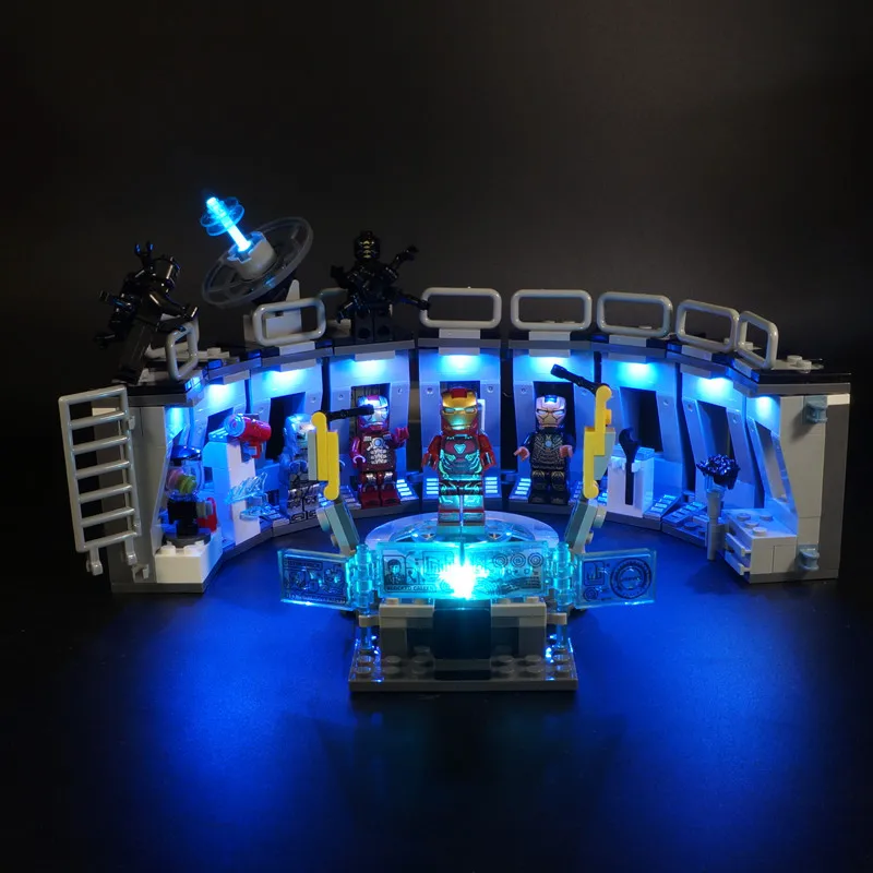 No Bricks Led Light Up Kit For Man Hall of Armor 76125