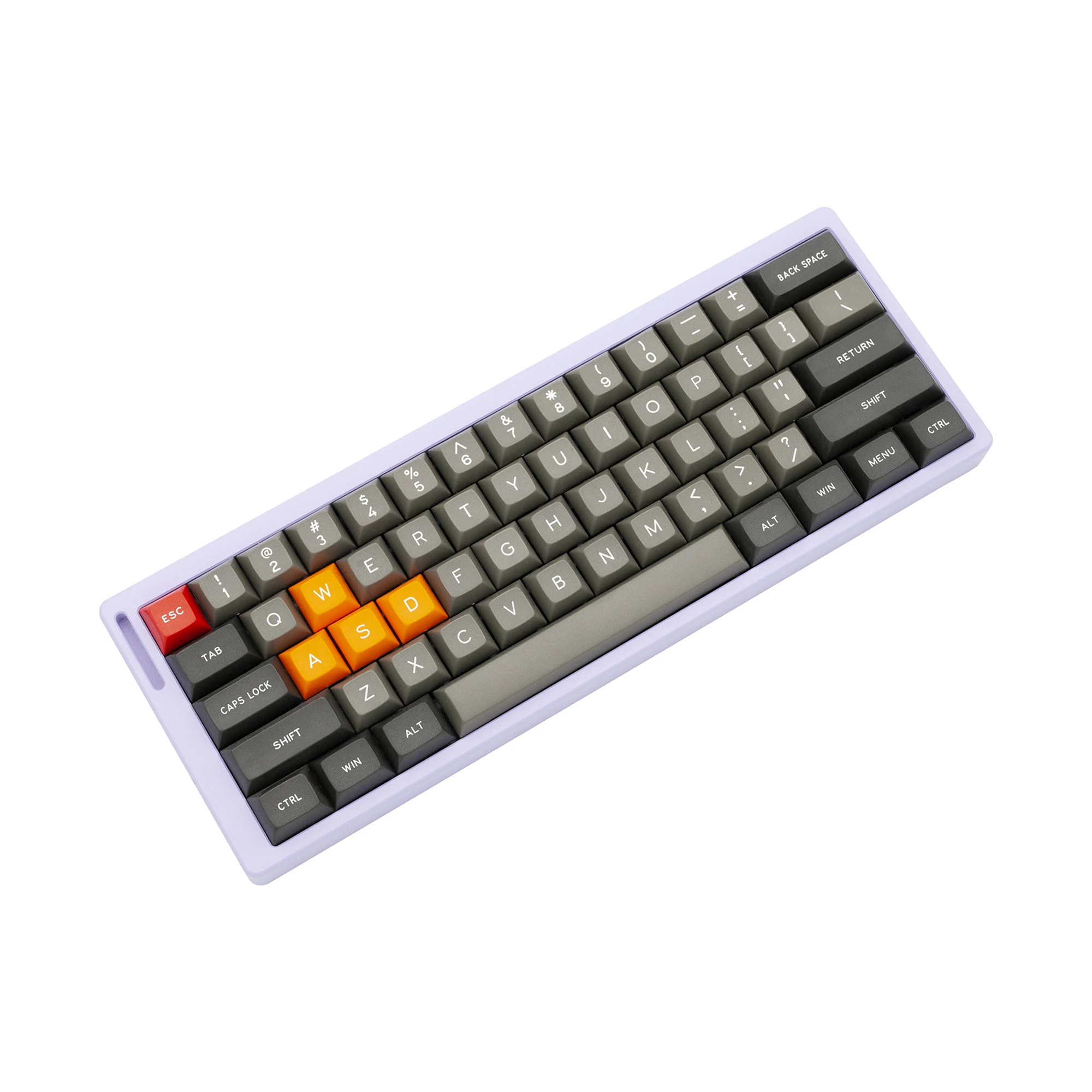 

KP Peach60 Peach 60 60% CNC Powder Coating Case or for Standard 60% 60 Mechanical Keyboard PCB BM60 EC GH60 BM64 XD64 DZ60 Poker