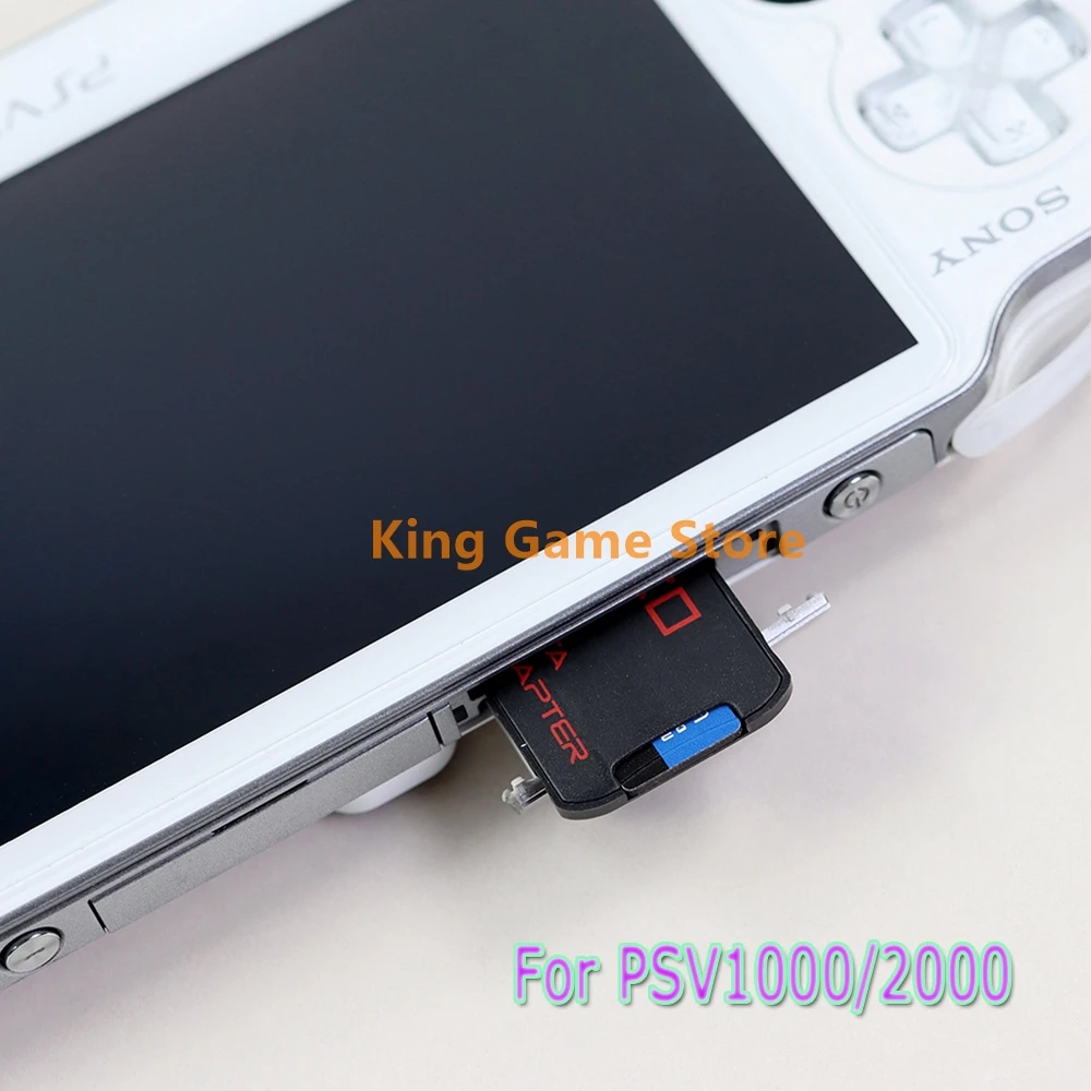 20pcs Version 2.0/3.0/5.0/6.0 Fast Loading Card Adapter Micro SD/TF Slot SD2Vita Converter for PSVita PSV 1000 2000 Controller