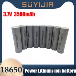 New and original 18650 3500mAh 20A discharge 3.7v rechargeable lithium-ion battery for bright flashlight replacement battery