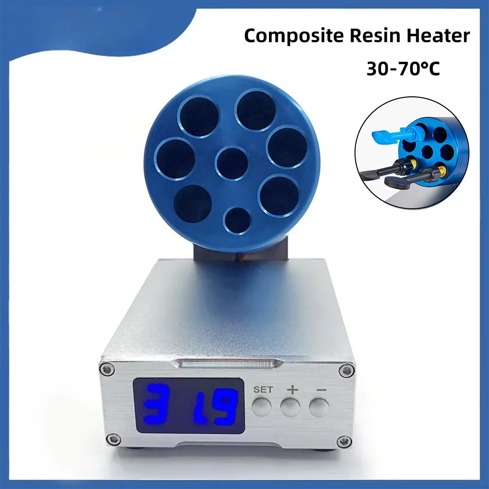 Composite Heater AR Composed Resin Material Heating 8 Hole Constant Temperature Adjustable Soften Warmer Equipment