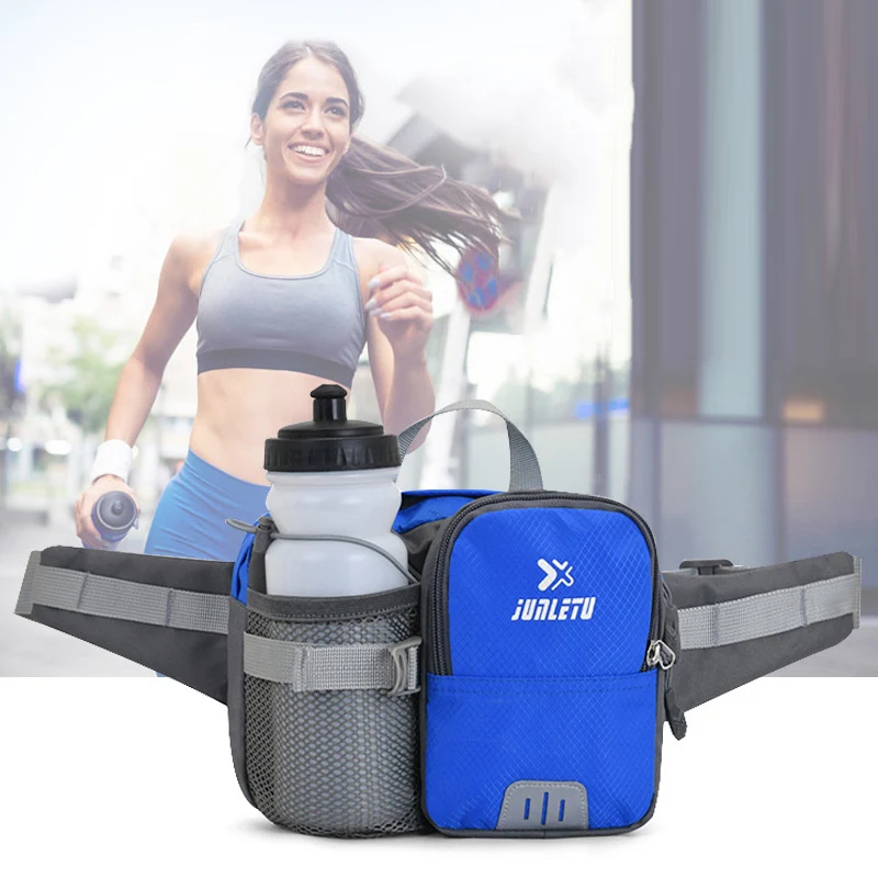 

Water Bottle Waist Bag Outdoor Running Walking Dog Hip Sack Sport Climping Hiking Pack Multi-functional Large Mobile Phone Bags