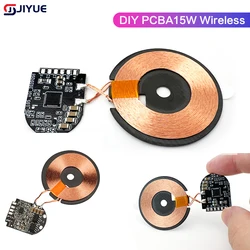 15W High Power Wireless Charger Module Wireless Charger Transmitter Module PCBA Board Coil Support PD Fast Charge Charger Module