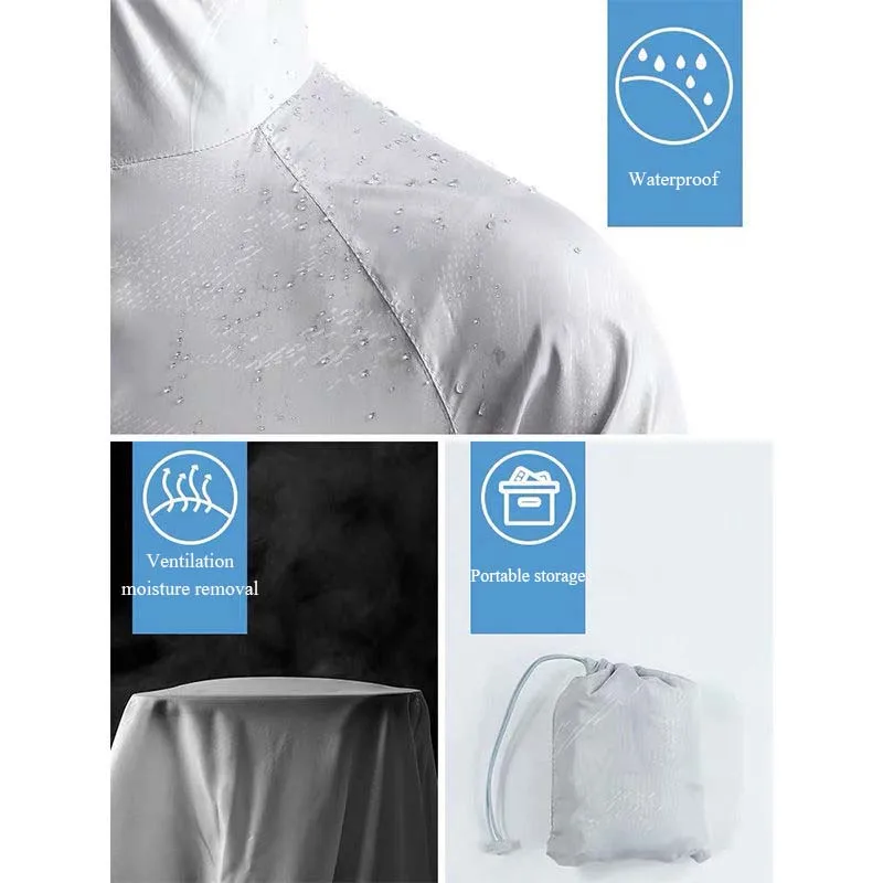 Chaqueta de protección solar para hombre y mujer, abrigo de piel impermeable Anti-UV para acampar, deportes al aire libre, escalada, cortavientos de