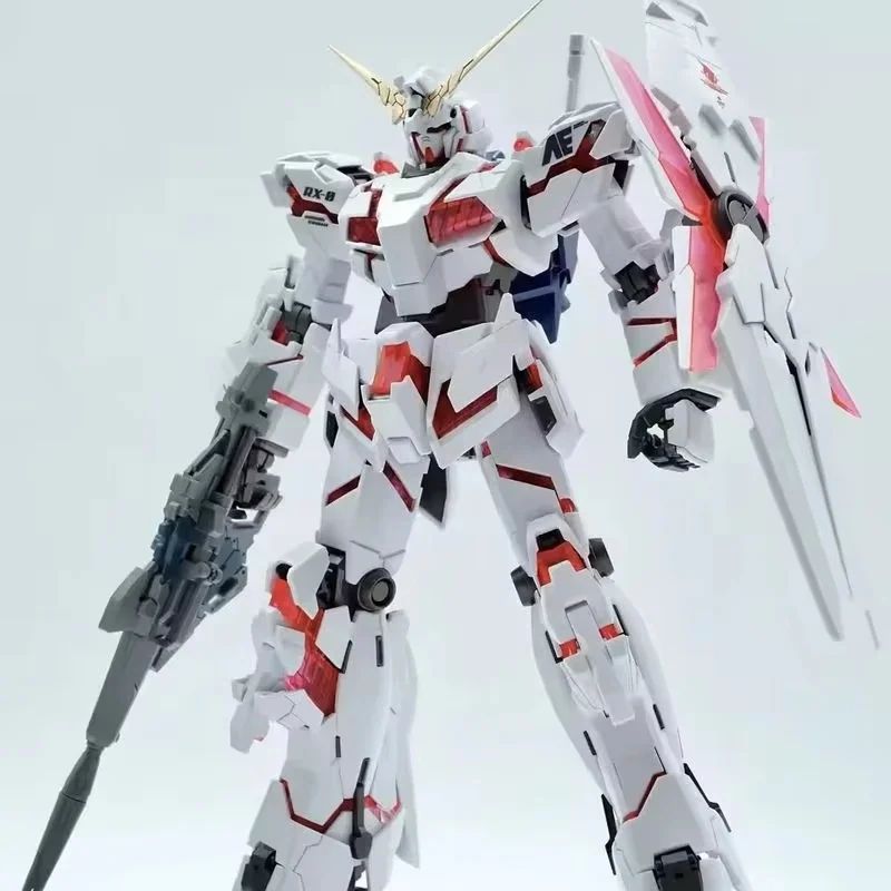 Daban Replication Re Molding 6637 RX 0 White UNICORN MG  Explosive Armor Unit 1 Assembly Plastic Model Kit Action Toys