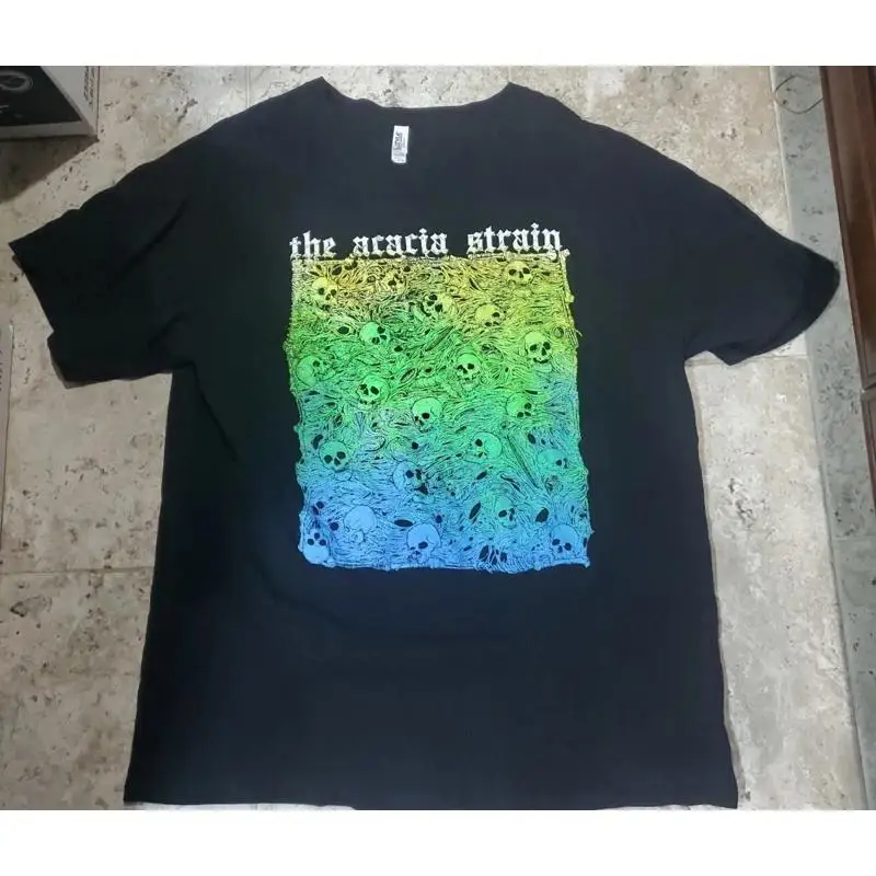 The Acacia Strain Skulls Graphic T-Shirt