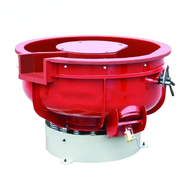 650L Metal Deburring Grinding Surface Polishing Bowl Drum Vibration Automatic Polishing Machine