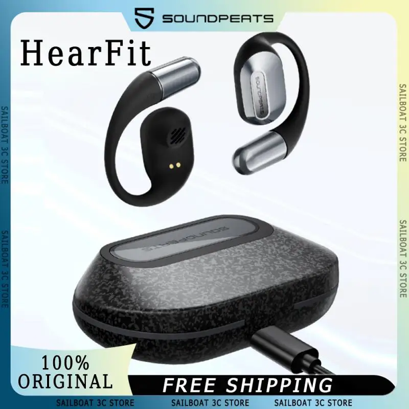 

Soundpeats Hearfit Wireless Earphones With 2 Mics Noise Reduction High Sound Quality IPX5 Waterproof Custom Bluetooth Earbuds