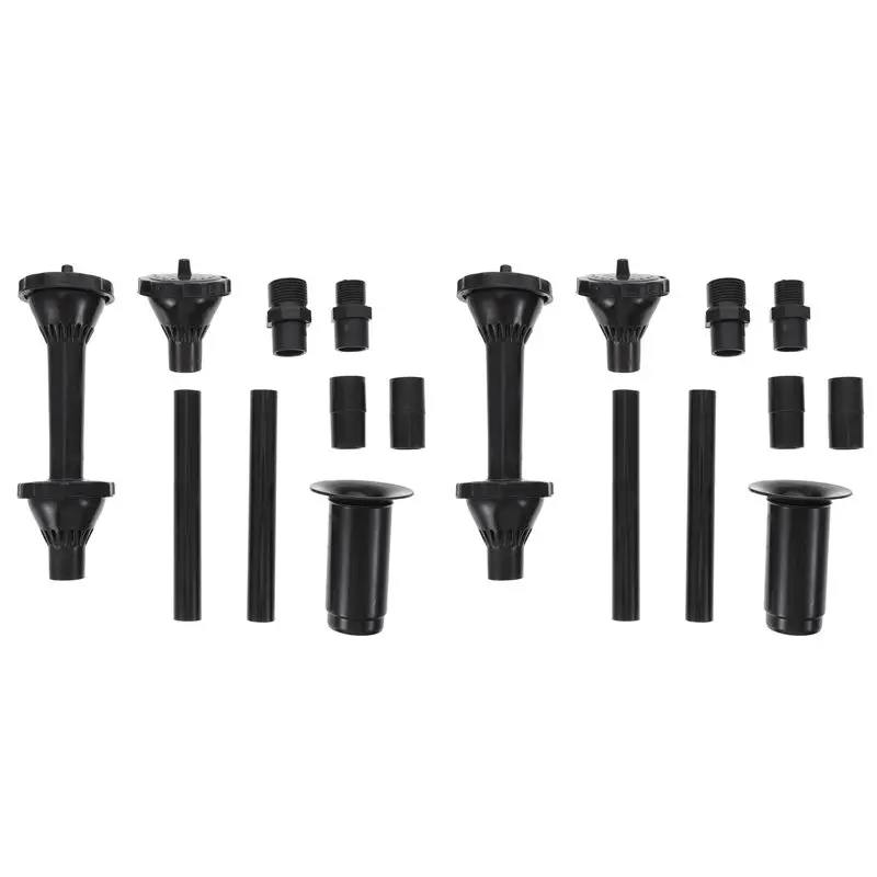 

【LAST CHANCE】2X Fountain Pump Nozzle Set Water Spray Heads Pond Submersible Pump Pool Multifunctional Nozzle L