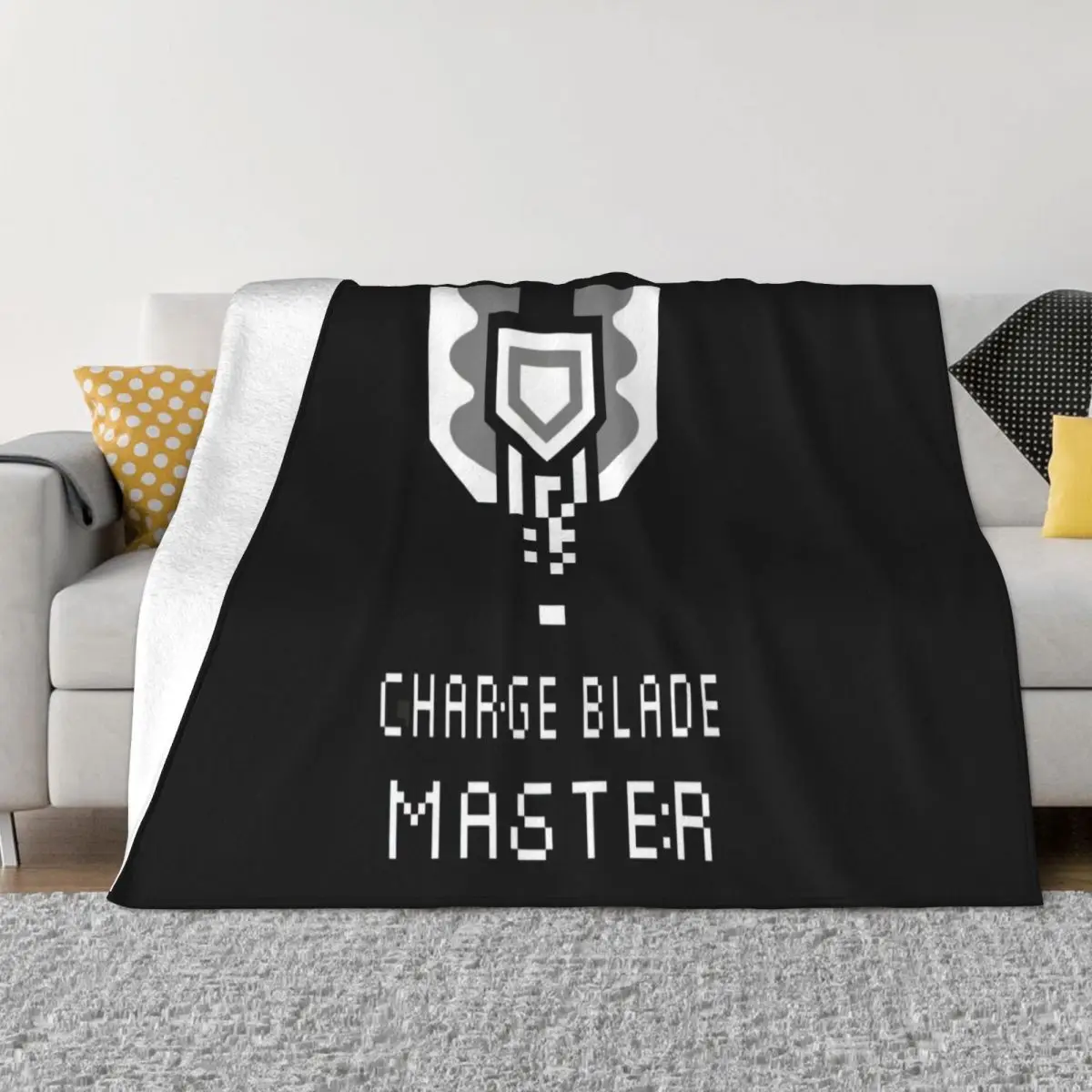 Charge Master Monster Hunter World Game Funny Mens Iceborne Tee Tops Best Selling Throw Blanket