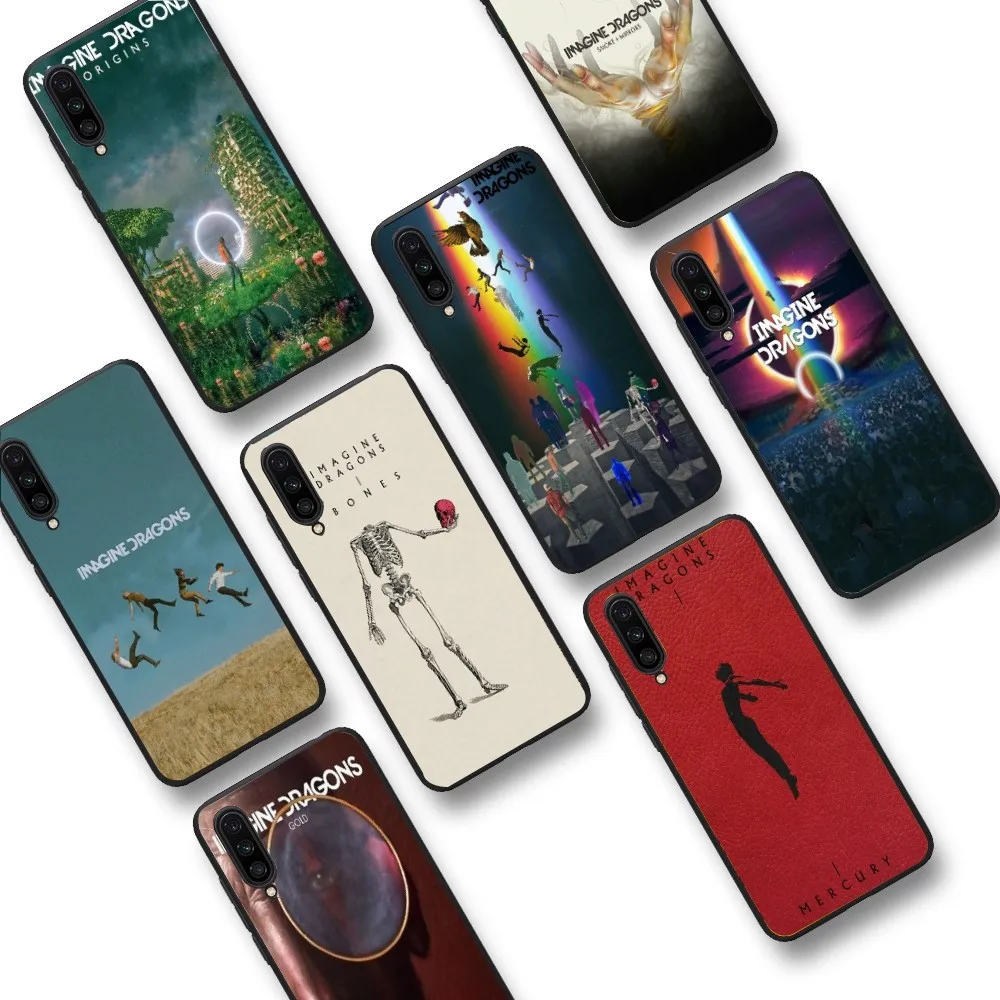 I-Imagine D-Dragons Band Phone Case For Xiaomi Mi 5X 8 9 10 11 12 lite pro 10T PocoX3pro PocoM3 Note 10 pro lite