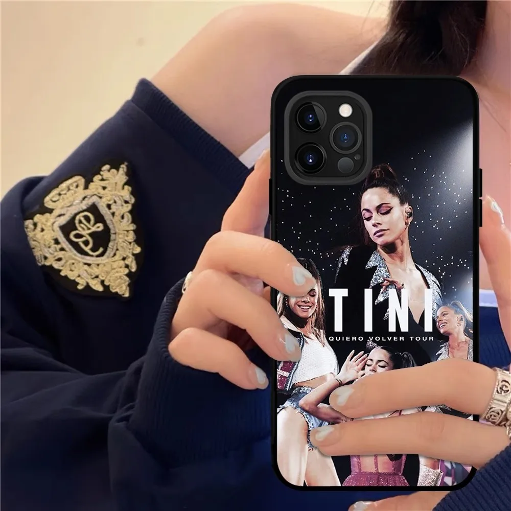 Martina Stoessel TINI Etui na telefon Silicone Soft do iphone 15 14 13 12 11 Pro Mini XS MAX 8 7 6 Plus X XS XR Cover