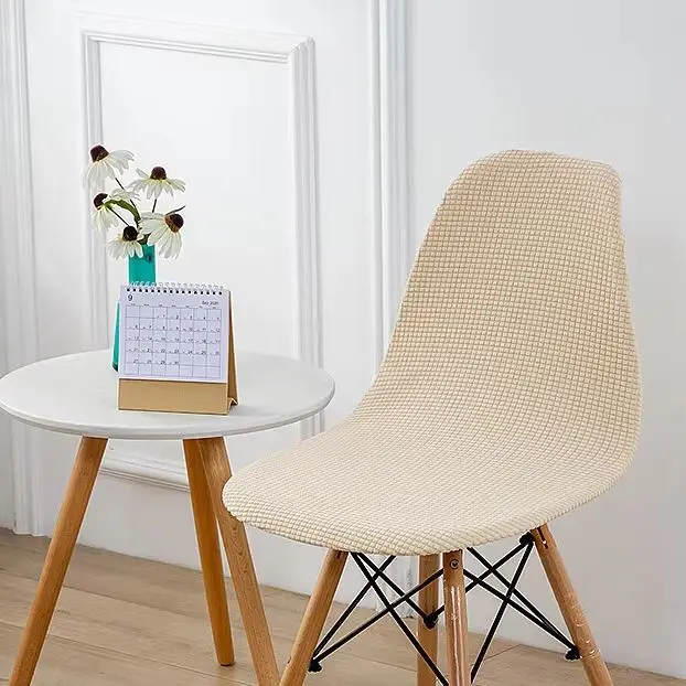 Cornvelvet Reinforced Shell Chair Cover Accent Chair Cover Dustproof Home Office Leisure Chair Cover