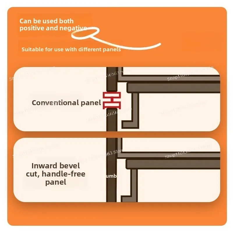 Drawer Panel Support Bracket, Handle‑free Installation, Height Adjustable, Soft Pad Woodworking Auxiliary Tool