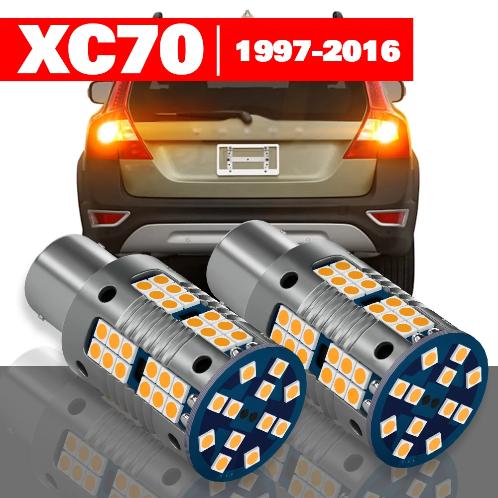 

For Volvo XC70 1 2 1997-2016 2pcs LED Rear Turn Signal Light Accessories 2005 2006 2007 2008 2009 2010 2011 2012 2013 2014 2015