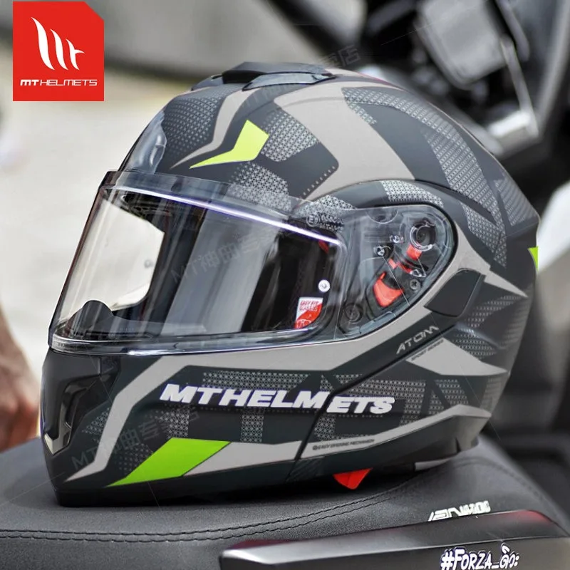 Dual Visor Glasses Slot MT 3/4 Open Face Motorcycle Helmet 3C ECE DOT Casco Moto Unisex Urban Anti-Fog Breathable