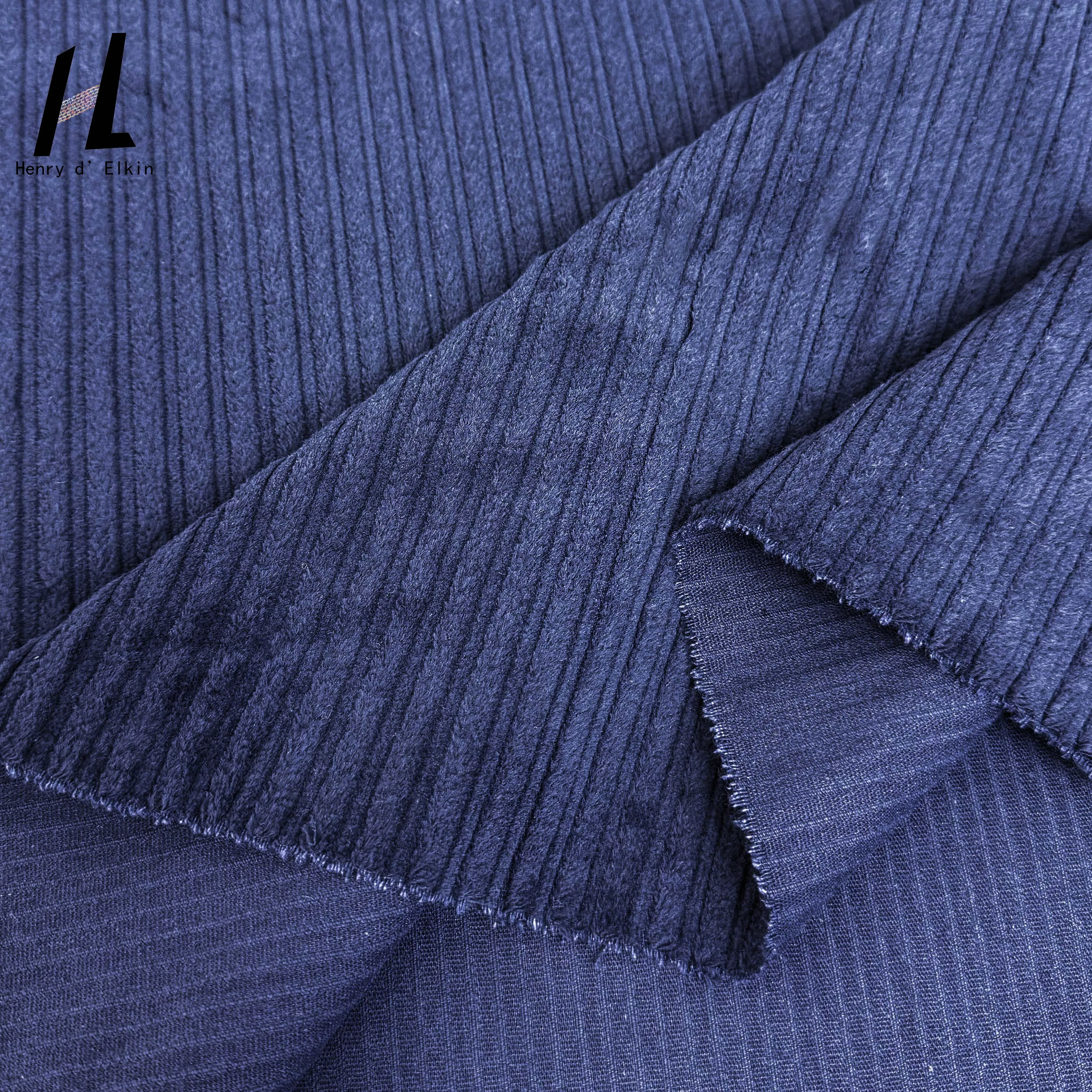 

Wholesale Stretch Corduroy Fabric 98% Cotton 2% Spandex 6w Dyed Corduroy for Jacket Casual Pants Fabric