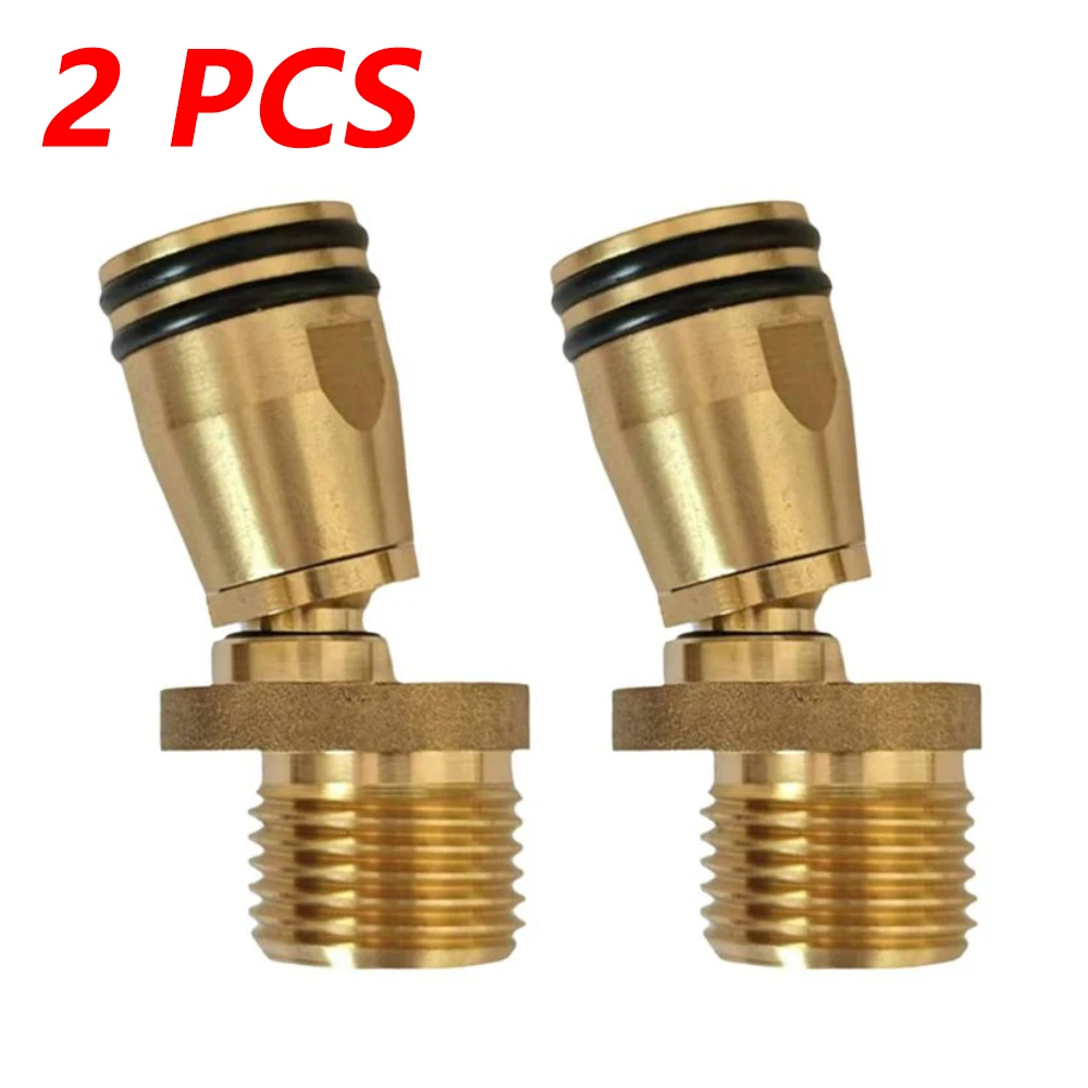 

2 PCS Wall Mounted Angled Curved Foot Multi Functional Adjustable Eccentric Screw Corner Rotatable Shower Faucet Adapter