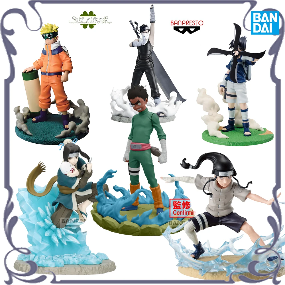 

BANDAI Original BANPRESTO Memorable Saga Series Naruto Uzumaki Uchiha Sasuke Li Luoke Anime Figurines Model Gifts In Stock