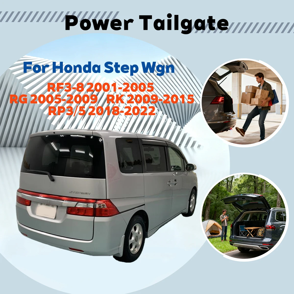 

For Honda Stepwgn RF3-8 RG RK RP3/5/6/7/8 Automatic Lifting Electric Tailgate Lock Module Closing System Electric Tailgate